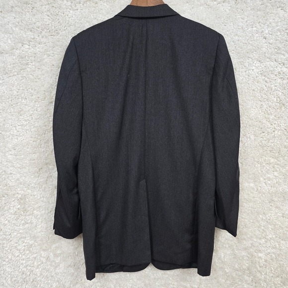 Vtg Brooks Brothers Makers Sport Coat Mens 40S Gray Herringbone Union‎ USA READ - Picture 10 of 16